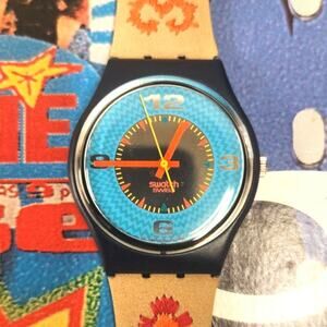 Swatch watch CANCUN GN126 1993 Standard Gents New Old Stock